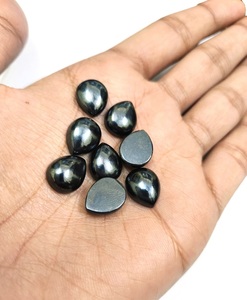 Hématite naturelle 100% de qualité supérieure calibrée taille 3x5mm-20x30mm Cabochon coupe poire pierres précieuses en vrac à vendre à bas prix OEM en vrac - Product Image 3
