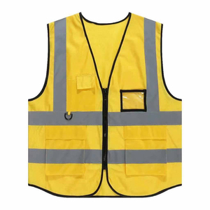 Vêtements de travail en plein air, léger, lavable, nouveau Design, impression de Logo personnalisé, gilet de sécurité haute qualité, haute visibilité - Product Image 1
