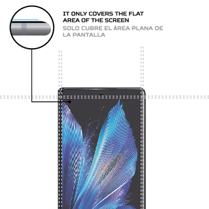 อุปกรณ์ป้องกันหน้าจอ Fold3 VIVO X antishock ทนทานและดูดซับแรงกระแทก - Product Image 4