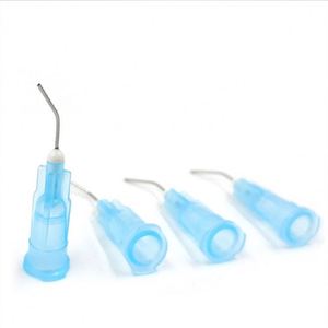 Puntas de Aguja Precurvadas de Calibre <span class=keywords><strong>22</strong></span> para Dispensar, Irrigación, <span class=keywords><strong>Jeringa</strong></span> Multiusos, Productos de Higiene Bucal - Product Image 6