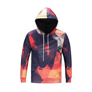 Sweat à capuche personnalisé en tissu polaire doux, couleur unie, sublimation hivernale, durable, décontracté, surdimensionné, respirant - Product Image 3
