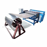 Redresseur de bobines métalliques industrielles |   Machine automatique de nivellement de tôles pour conduits HVAC et toitures
