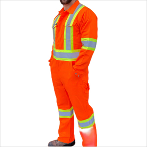 Combinaisons de travail réfléchissantes sur mesure en gros, vêtements de travail haute visibilité, combinaison haute visibilité avec matériaux de qualité supérieure, logo personnalisé, taille - Product Image 2