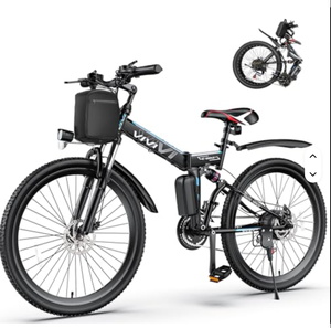 Meilleur vélo électrique pliable 20 pouces, moteur arrière 500W, batterie lithium 48V 12.8Ah, modèle intelligent - Product Image 4