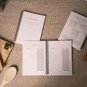 Carnet de recettes personnalisé, couverture rigide, classeur de notes de cuisine DIY, format A5, journal alimentaire vide, planificateur, papeterie, blocs-notes, fournitures pour chefs - Product Image 2