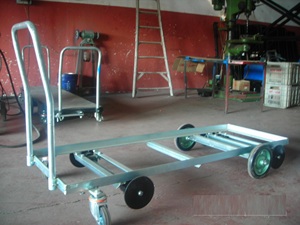 Carro de Cosecha Estándar para Tomates y Fresas, Equipo para Invernadero Grande, Construcción de Acero, Certificación CE ISO, 2 Años de Garantía - Product Image 4