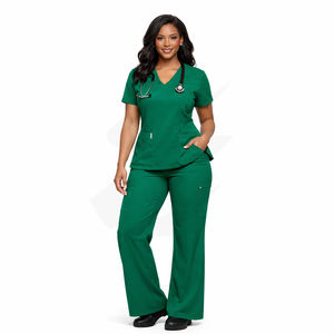 Uniforme Médico para Mujer, Conjunto de Tela Suave, Ropa de Trabajo para Enfermeras, Proveedor al por Mayor - Product Image 2