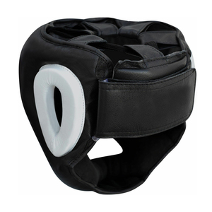 Casque de protection de tête de boxe de haute qualité pour unisexe/haut tendance en cuir véritable fabriqué protège-tête de boxe en cuir protège-tête de boxe - Product Image 5