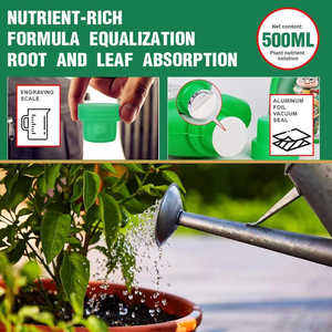 Solution nutritive liquide TODIAX pour plantes, engrais tout usage pour fleurs et légumes d'intérieur et d'extérieur, pour une croissance saine - Product Image 5