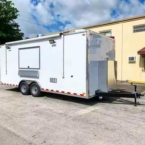 2025 remorques de camion de restauration rapide mobiles personnalisées entièrement équipées chariot de nourriture de crème glacée au café camion de nourriture avec cuisine - Product Image 4