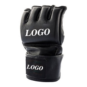 Guantes de Sparring de MMA de Alta Calidad Más Vendidos, Transpirables, de Medio Dedo, Personalizados, de Cuero PU y PVC para Gimnasios - Product Image 2