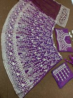 Nouveau design, soie Banarasi lourde, douce et lisse, avec travail manuel au miroir, pour mariages et fêtes, magnifique, extensible et anti-humidité