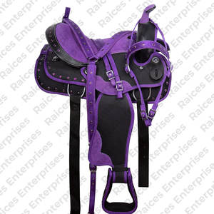 Sillines de equitación de salto Inglés Profesional Proveedor directo de fábrica Etiqueta privada Sillín de caballo occidental de estilo inglés - Product Image 1