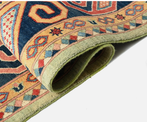 Tapis d'intérieur luxueux fait main, noué à la main, multicolore, antidérapant, respectueux de l'environnement, design à nœuds, pour salon, hôtel, bureau, usage commercial, maison - Product Image 5