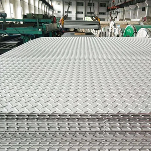 China Factory 4mm 6mm Galvanized Steel <strong>Plate</strong> Best Price Checkered Steel <strong>Plate</strong> Customized for Transportation - Product Image 6