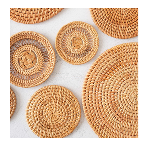 Elegant Handmade Rattan Plate And Natural Woven Rattan <b>Placemat</b> For Restaurant And Home Table Decoration Use - Product Image 3