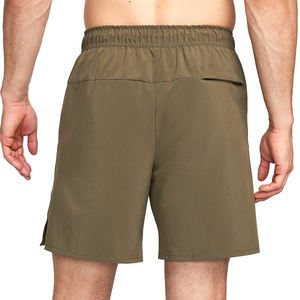Short à séchage rapide vert olive pour homme, logo personnalisé, taille élastique, cordon de serrage, vêtements de sport d'été, shorts d'entraînement de gymnastique, livraison DDP - Product Image 3