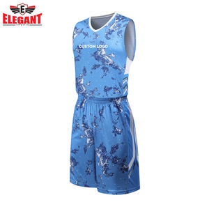 Nouvelle couleur à la mode maillots de sport sans manches vêtements d'été hommes femmes ensemble uniforme de basket-ball - Product Image 2