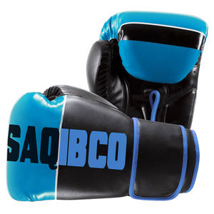 Guantes de Boxeo MMA Personalizables al por Mayor de 8oz-16oz, Cuero PU OEM con Cierre de Gancho y Bucle, Guantes de Entrenamiento Transpirables - Product Image 3
