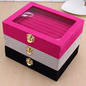 Boîte à bijoux en métal haut de gamme, écologique, personnalisable, étui de rangement pour femmes, décoration de commode, cadeau prêt à offrir - Product Image 5