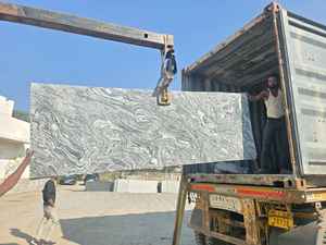 Dalles de granit blanc Viscon, carreaux de granit blanc Viscon, granit blanc indien, usine de granit indien, exportateur de granit, granit abordable - Product Image 5