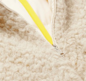 OEM Custom Logo Winter Reversible Sherpa <b>Fleece</b> Down Puffer <b>Jacket</b> for Men - Product Image 6