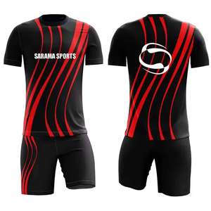 Uniforme Deportivo de Fabricación Propia, Uniforme de Fútbol de Color Sólido de Alta Calidad, Ropa de Equipo - Product Image 1