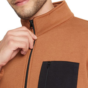 2025 survêtement léger 100% coton pour hommes de meilleure conception Logo personnalisé motif solide respirant et bas prix pour l'hiver - Product Image 5