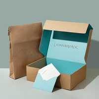 Boîte cadeau rigide en papier personnalisée Lionwrapack, emballage en papier kraft avec logo personnalisé