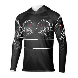 Camisetas de Pesca con Capucha para Hombre, Ligeras, Anti-UV, Transpirables, 100% Poliéster, Secado Rápido, Protección Solar, Diseño Nuevo - Product Image 3