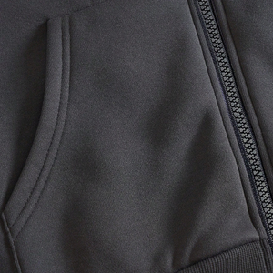 Fabricant de vêtements de haute qualité RhineStone Ensemble de sweat à capuche Ensembles d'hiver confortables Ensemble de sweat à capuche zippé en coton High Street - Product Image 4