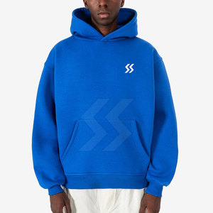 Nouveau design 100% coton sweats à capuche surdimensionnés sweats à capuche surdimensionnés sur mesure de haute qualité pour hommes - Product Image 1