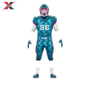 Maillot de football américain de haute qualité en 100% polyester respirant pour unisexe adulte professionnel match d'équipe prix bon marché - Product Image 5