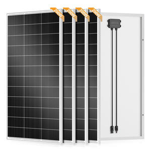 Rvpozwer <b>Small</b> Rigid <b>Glass</b> Solar Panel 200W High Quality Half Cell 22% Efficiency 25-Year Warranty Home Solar System Energy - Product Image 1
