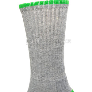 Chaussettes de football sportives en coton 100% respirantes pour l'hiver 2026, fabriquées sur mesure, légères, élégantes, hauteur genou, en polaire - Product Image 5