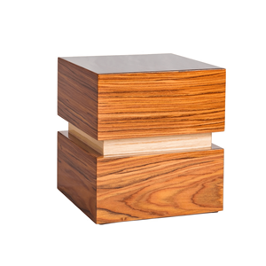 Vente en gros Belle urne carrée en bois faite à la main du Vietnam Vente en gros Urne funéraire de crémation pour animal de compagnie - Product Image 1