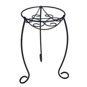 Panier de balcon panier suspendu en métal de cocotier naturel pot de fleur pour fleur réelle ou artificielle - Product Image 4