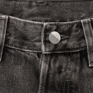 กางเกงยีนส์แฟชั่นแบบใหม่สำหรับผู้ชายกางเกงยีนส์ทรงสกินนี่แบบรัดรูประบายอากาศได้โลโก้ออกแบบได้ตามต้องการ - Product Image 5