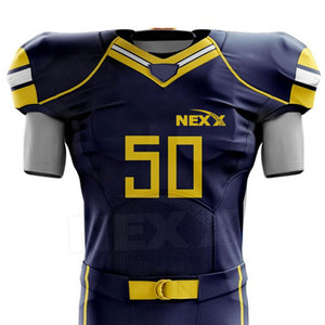 Meilleure vente d'uniforme de football américain Tissu doux Design respirant avec option de taille Plus Prix - Product Image 3
