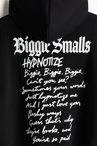 Sudadera con capucha estampada de ajuste holgado y relajado para hombre, forrado de mezcla de algodón Jersey, sudaderas negras de manga larga con bolsillo lateral de canguro - Product Image 4