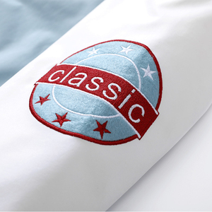 Veste de Baseball en coton brodée personnalisée pour homme, unisexe, impression d'écran, équipe d'université, lettrage, classique, Bomber, université - Product Image 5