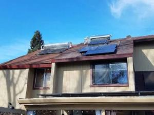 25-Gallon Pressurized Freestanding Solar Water <b>Heater</b> SB40G Evacuated Tube Direct-<b>Plug</b> Connection Outdoor Bath Shower Hotel Use - Product Image 2