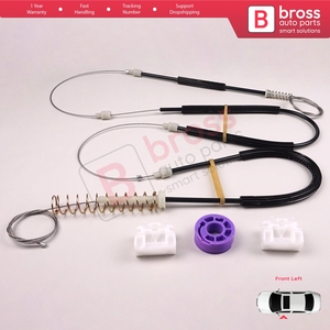 Kit de réparation de lève-vitre électrique BWR772 avant gauche pour A3 MK2 8P 8PA 8P1 2003-2013 4/5 portes 8P4837461 - Product Image 3