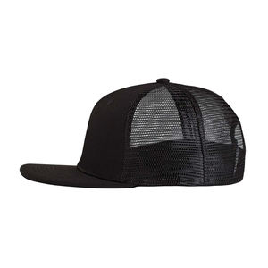 Casquette de camionneur premium avec logo brodé 3D, dos en maille, snapback réglable, OEM ODM en gros - Product Image 3