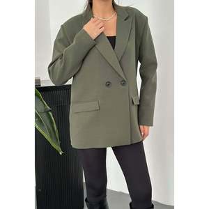 Veste blazer kaki - Kaki - Product Image 4