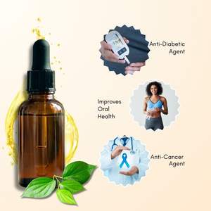 Aceite Esencial de Hoja de Betel 100% Natural y Orgánico, Destilado al Vapor, para Limpieza de Poros e Hidratación Corporal, AARNAV GLOBAL EXPORTS - Product Image 5