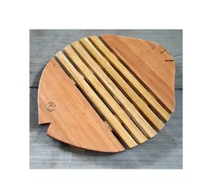 Household Wooden kitchen cooking pot trivets Heat Resistant Hot Pads new product popular design at lowest cost