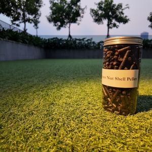 Granulés de coquilles de noix de cajou compressées, biomasse, carburant renouvelable pour centrales électriques, chaudières à vapeur et utilisation industrielle - Product Image 3