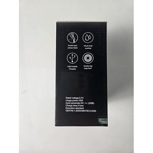 Afeitadora Eléctrica para Hombres, Rasuradora de Barba y Vello, Uso en Seco/Húmedo, Impermeable IPX7, Pantalla LED, Cortapelos Facial y Nasal - Product Image 1