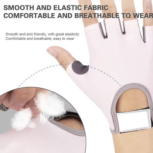 Gants de musculation en cuir de couleur personnalisée à demi-doigts, vente chaude, hommes, 2026, gants de musculation - Product Image 5